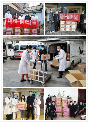 再添“積大力量”　愛心捐贈防疫物資近150萬元