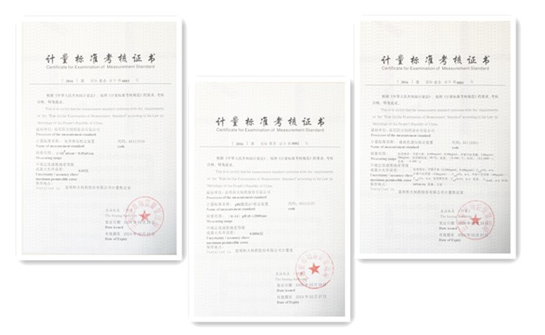 我司順利通過三項計量標準再審核